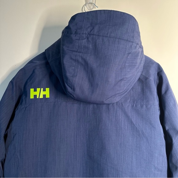 Helly Hansen Helly Tech Performance Men's Verglas Blue Winter Jacket XL - Picture 6 of 16